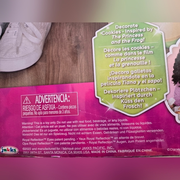 Disney Princess Playdate Tiana Doll 32” Tall & Poseable with Baking Accessories - Picture 6 of 12